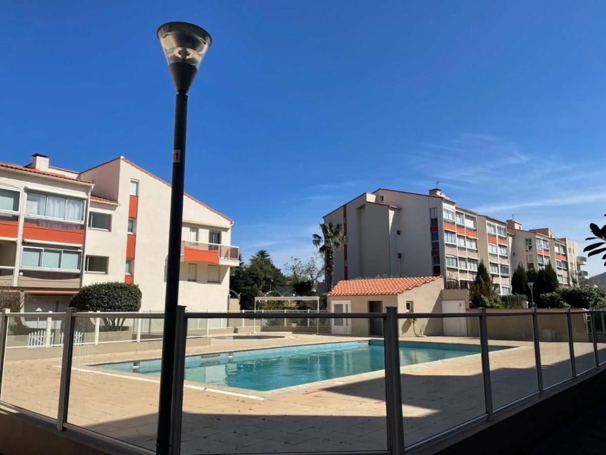 Appartement Cosy A 100M De La Plage Avec Piscine, Parking Prive Et Loggia Vitree - Fr-1-225-706 อาร์เจเลส-ซัวร์-แมร์ ภายนอก รูปภาพ